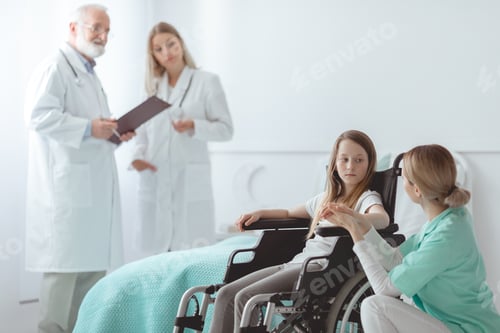 Preview: Patient on a wheelchair
