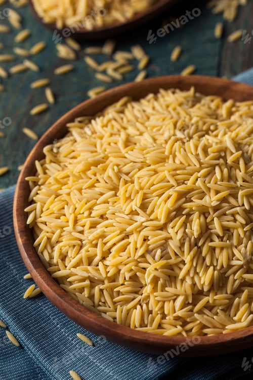 Preview: Raw Organic Orzo Pasta
