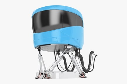 Preview: Flight Simulator Training Machine with Motion Base
