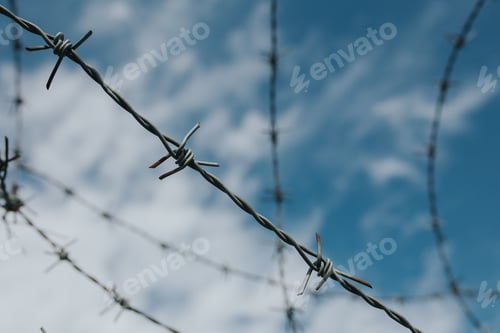 Preview: Closed borders due to Coronavirus outbreak. Quarantine zone concept.