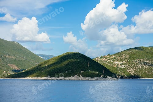 Preview: Islands in Greece blue sky