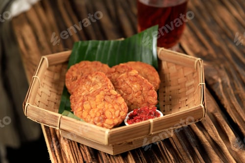Preview: Round Fried Tempeh or Tempe Goreng