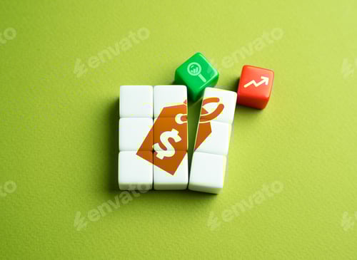 Preview: Price Analysis Cubes Showing Financial Growth and Investigation