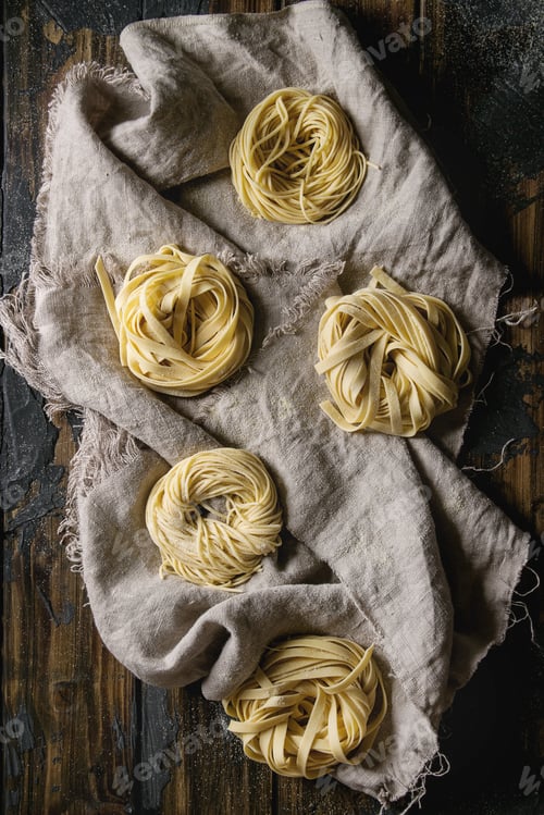 Preview: Homemade uncooked pasta