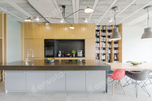 Preview: Spacious modern kitchen