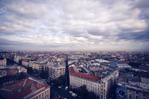 Preview: Budapest beautiful panoramic view.