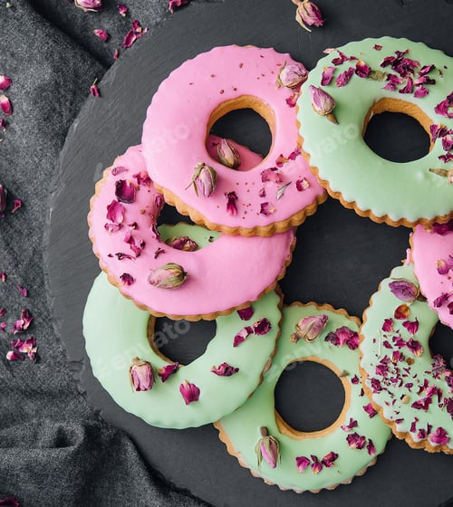 Preview: frosted sugar cookies sprinkles on top