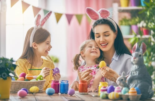 Preview: Family preparing for Easter