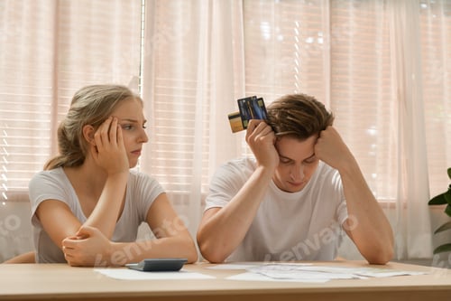 Preview: Couples with financial problems Being in a stressful mood and finding