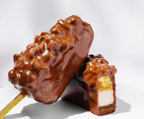 Preview: Chocolate coated ice cream bars with crunchy topping enjoyed on a cool day