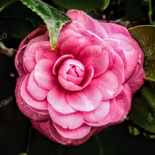 Preview: Beautiful pink camellia