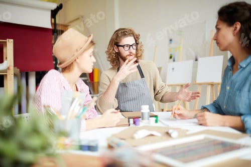 Preview: Groupmates brainstorming