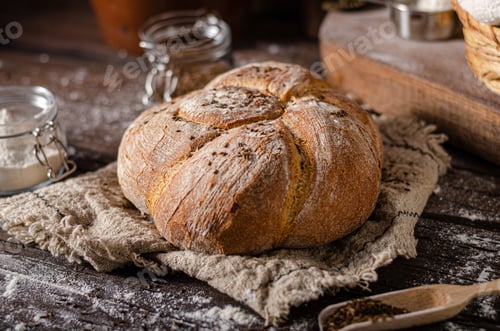 Preview: Homemade rustic bread
