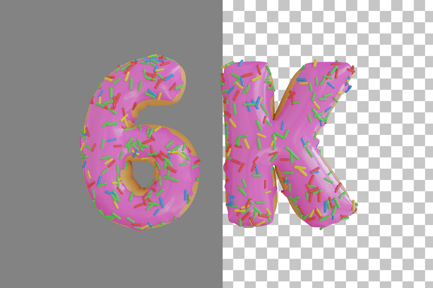 Preview: Donut 6K 3D Icon