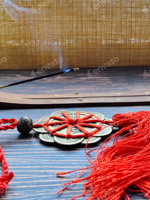 Preview: traditional oriental custom, incense and oils