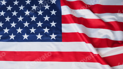 Preview: USA or American flag isolated.no people