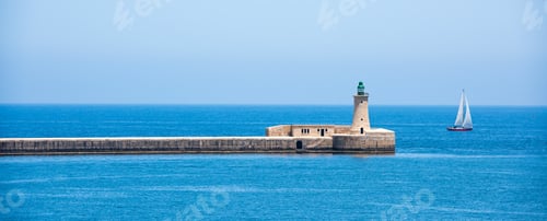 Preview: lighthouse of Valletta port