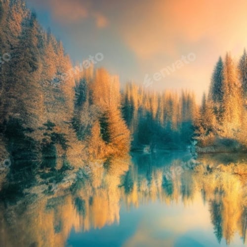 Preview: Forest by the lake