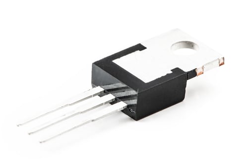 Preview: Electronic transistors on a light background