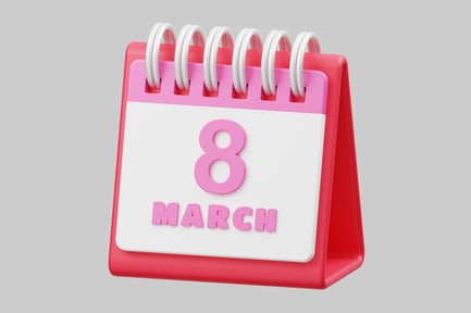 Preview: International women's day calendar prop