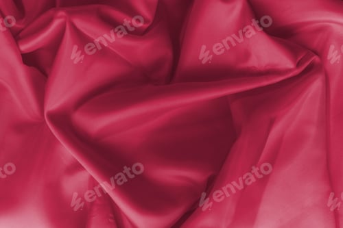 Preview: Purple fabric background in color Viva Magenta.Demonstrating the colors of 2023.