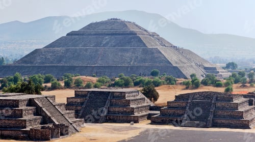 Preview: Panorama of Teotihuacan Pyramids