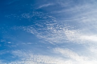 Preview: Cirrocumulus cloud with blue sky background