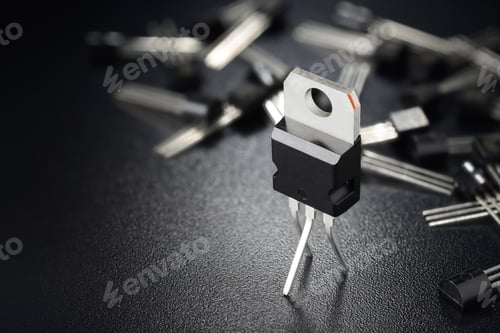Preview: Black power transistors