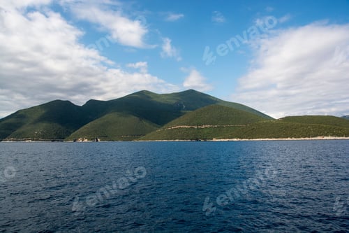 Preview: Beautiful blue sea, Cruise from Amaliapoli to Skiathos in Greece
