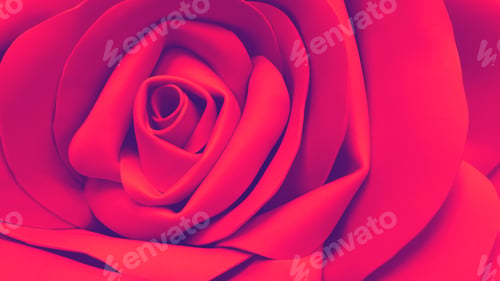 Preview: red artificial foamiran rose background