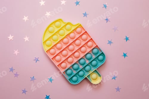 Preview: Fidget Pop It Bubble Sensory Toy For Kids, new trendy toy