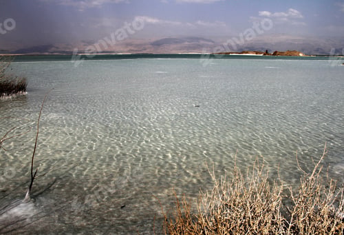 Preview: Dead Sea, is a salt lake bordering Jordan to the north, and Israel to the west.