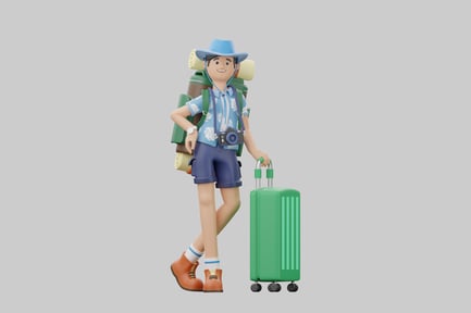 Preview: Adventurer ready for his journey