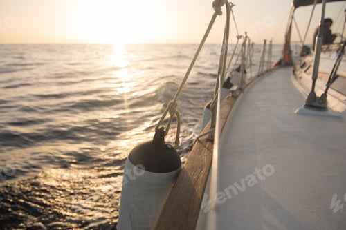 Preview: Edge of yacht on water