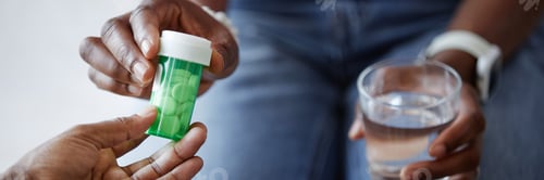 Preview: Woman Taking Medication Header Image