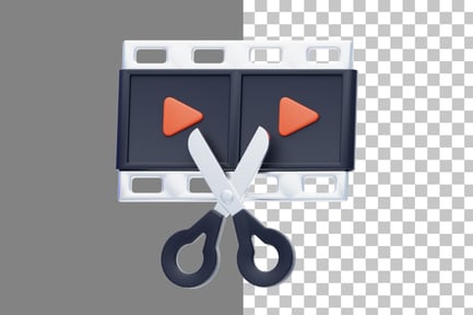 Preview: Video Editor 3D Icon