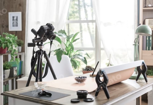 Preview: Food photography set at home