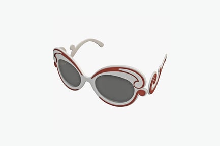 Preview: Sunglasses with swirled temple design