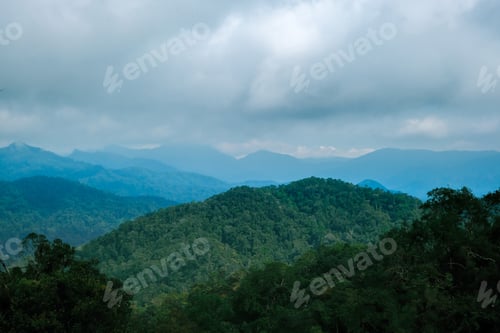 Preview: Tropical mountain view in Fraser's Hill, Raub, Pahang, Malaysia
