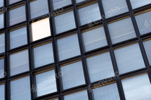 Preview: Single White Window Abstract