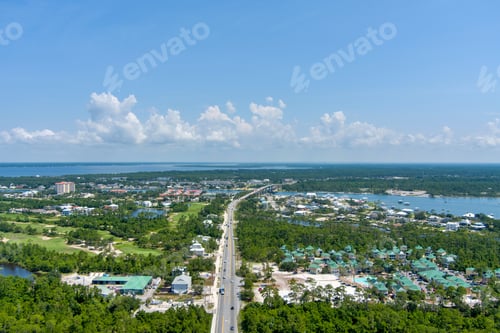 Preview: Aerial view of the beach at Perdido Key