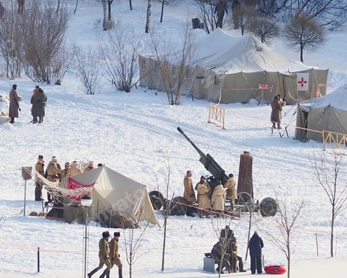 Preview: Military-historical game on the theme of World War II, Leningrad’s region