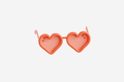Preview: 3D Heart Shaped Sunglasses