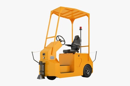 Preview: Electric Industrial Baggage Tugger Tow Tractor