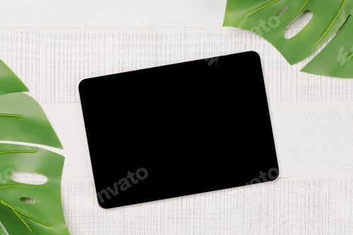 Preview: Tablet with blank screen