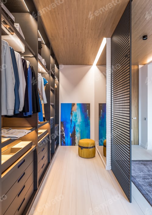 Preview: Modern interior of stylish apartment