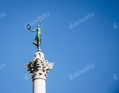Preview: Victory Statue in Union Square - San Francisco, California, USA