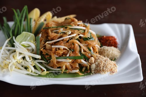 Preview: Local Thai Food Padthai Fried Noodle