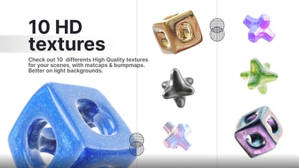 Preview: 10 Textures for Light Backgrounds