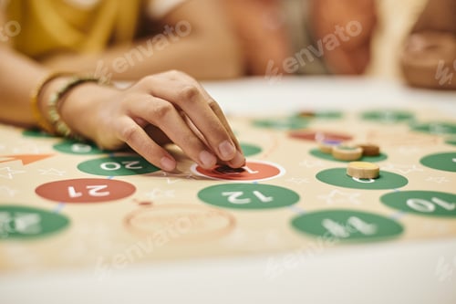 Preview: Woman playing board game